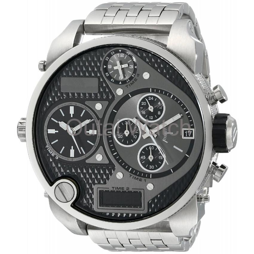 3 sub-dials men watch