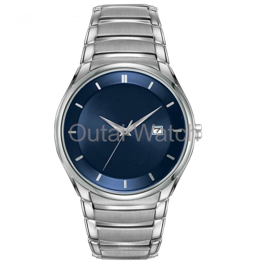 simple dial design stainless steel fashion watch