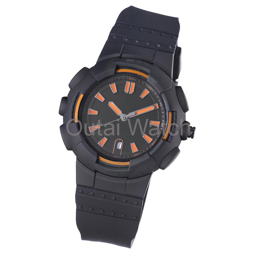 students silicon band fashion watch