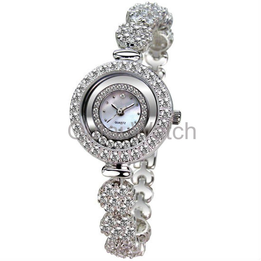 alloy bracelets fashion lady watch