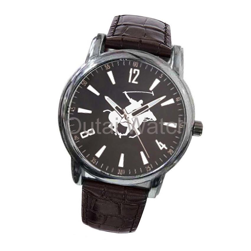 horse dial stainless steel fashion watch