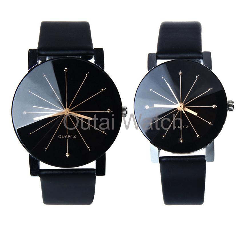 irradiation dial alloy fashion watch