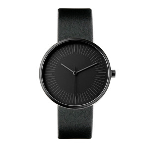 No ear plug stainless steel watch