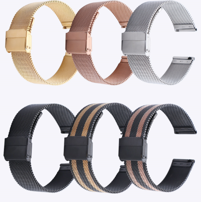 Customised Logo Mesh Band For Watches