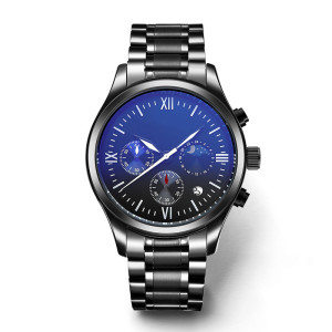 Fashion model moonphase quartz watch
