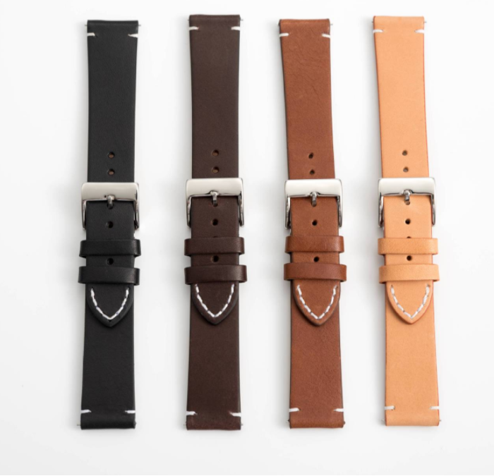 Genuine Leather Watch Strap,OEM PU Leather Band