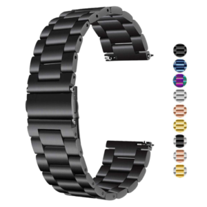 Solid Stainless steel band with different colors.LOW MOQ steel watch band factory