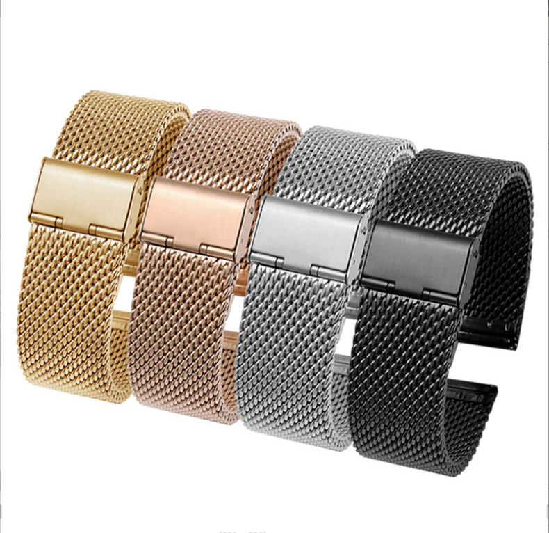 OEM 06 08 Line Mesh band,Watches mesh strap with custom logo
