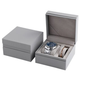 High Quality PU leather Watch Boxes Package For Men Watches and Lady Watches