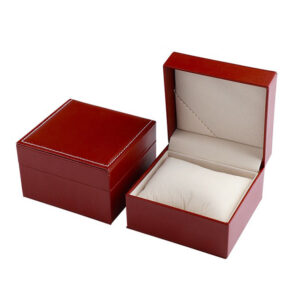 New Product Pu Leather Gift Wrap Box For Watch Luxury Custom Logo Watch Box