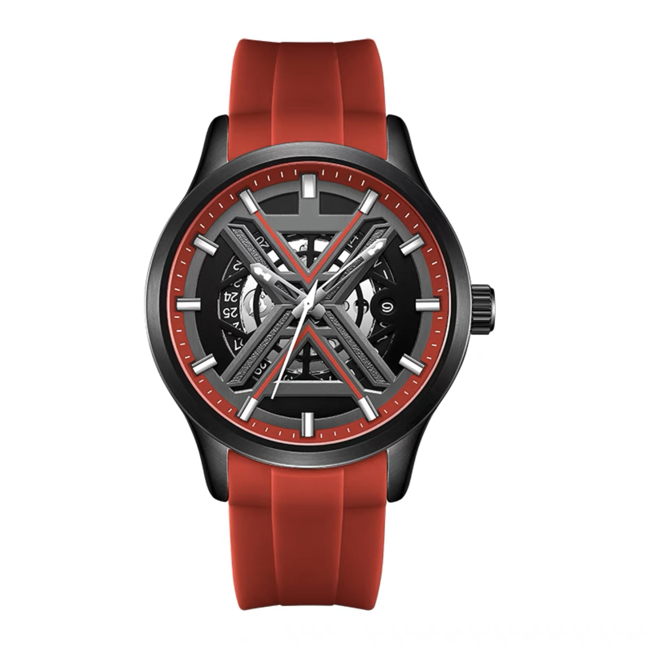 2023 NEW Sport men watches with Silicone strap